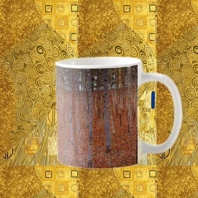 Klimt Beechwood-Forest Coffee Mug (Creator Uploaded)