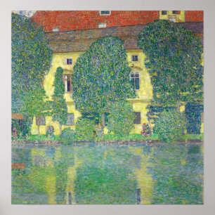 Klimt - Chamber At Attersee Poster