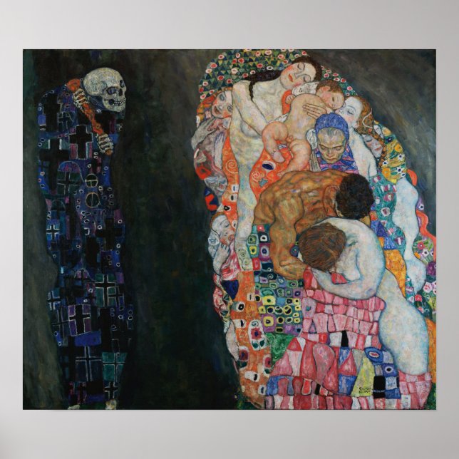 Klimt - Death And Life Poster (Front)