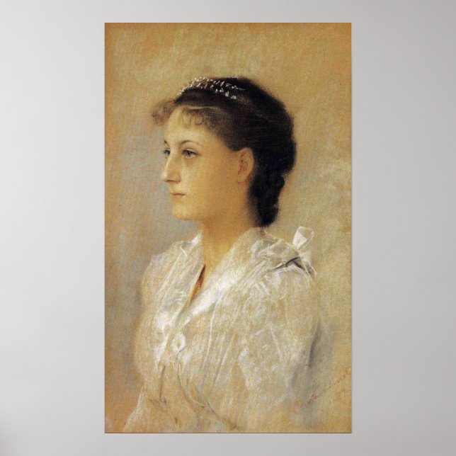 Klimt - Emilie Floge 1891 Poster (Front)