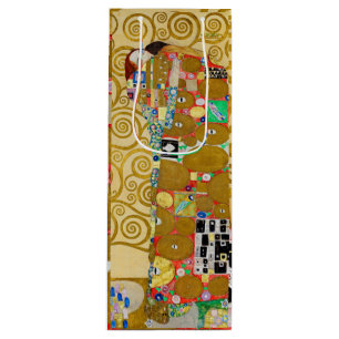 Klimt Fulfilment Mosaic: Vintage Stoclet Frieze Wine Gift Bag