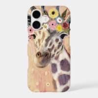 Klimt Giraffe | Adorned In Flowers