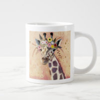 Klimt Giraffe | Adorned In Flowers