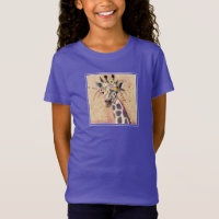Klimt Giraffe | Adorned In Flowers