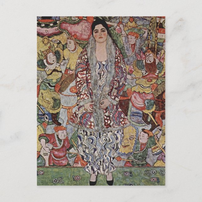 Klimt, Gustav Portr?t der Friederike Maria Beer 19 Postcard (Front)