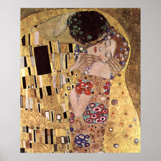 Klimt Gustav ~ The Kiss Poster