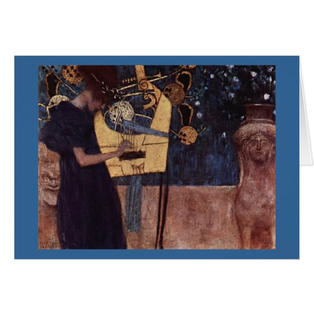 Klimt Gustav The Music (Front Horizontal)