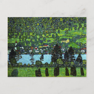 Klimt - Mountain Slope at Unterach Postcard