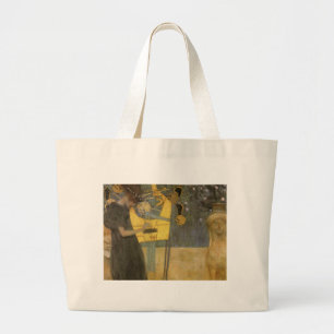 Klimt ~ Music Large Tote Bag