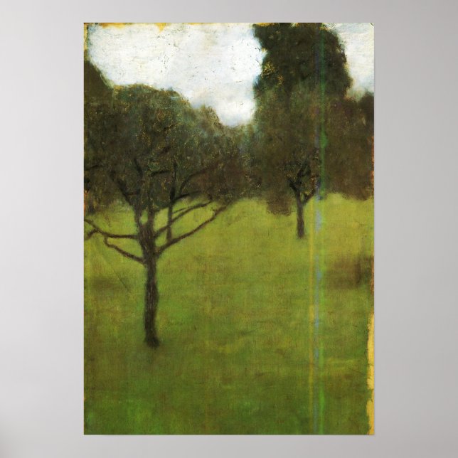 Klimt - Orchard 1896 Poster (Front)