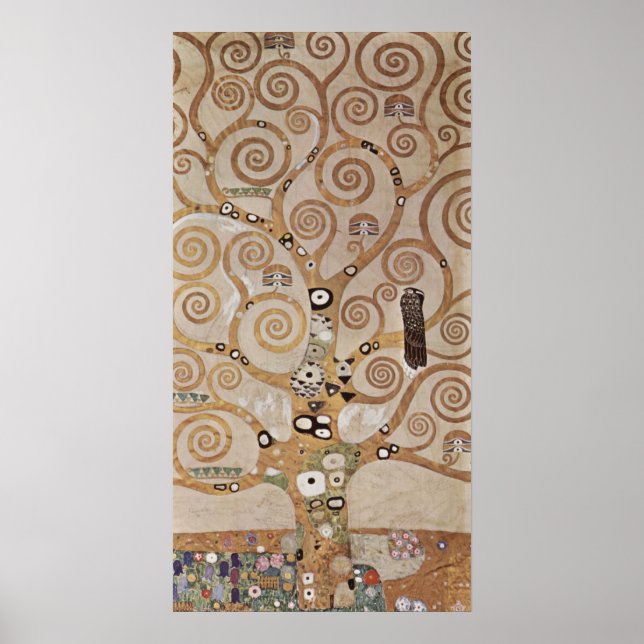 Klimt - Plant templates Stocletfries Poster (Front)