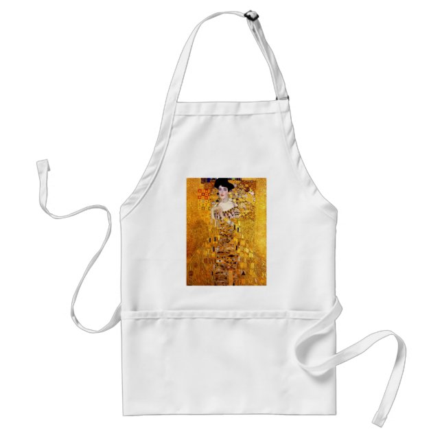 Klimt Portrait of Adele Bloch-Bauer I Apron (Front)