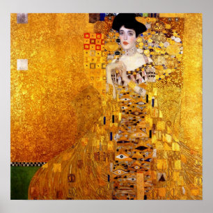 Klimt Portrait of Adele Bloch-Bauer Poster
