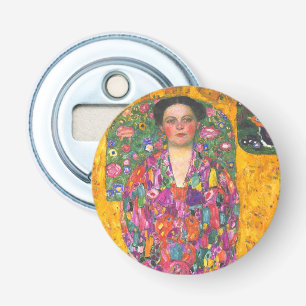 Klimt Portrait of Eugenia Primavesi Bottle Opener