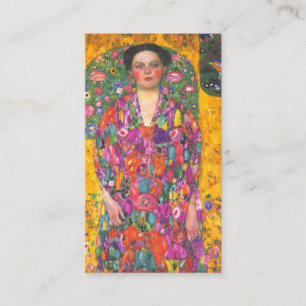 Klimt Portrait of Eugenia Primavesi Enclosure Card