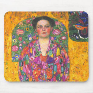 Klimt Portrait of Eugenia Primavesi Mouse Pad
