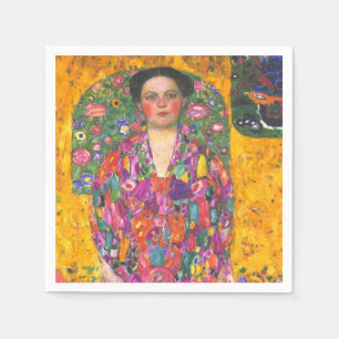Klimt Portrait of Eugenia Primavesi Napkin