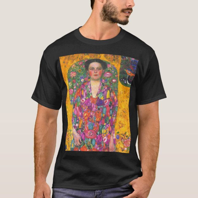 Klimt Portrait of Eugenia Primavesi T-Shirt (Front)