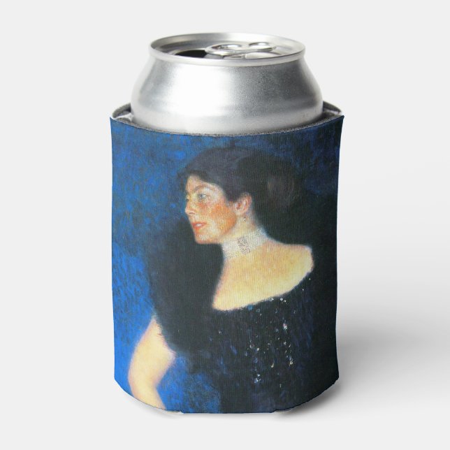 Klimt Portrait of Rose von Rosthorn-Friedmann Can Cooler (Can Front)