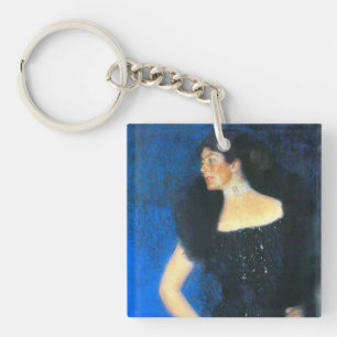 Klimt Portrait of Rose von Rosthorn-Friedmann Key Ring