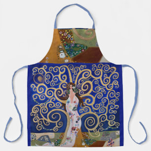 Klimt Style Art Apron