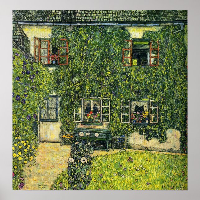 Klimt - The House Of Guardaboschi 1912 Poster (Front)