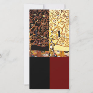 Klimt, The Kiss, Art Bookmark Card