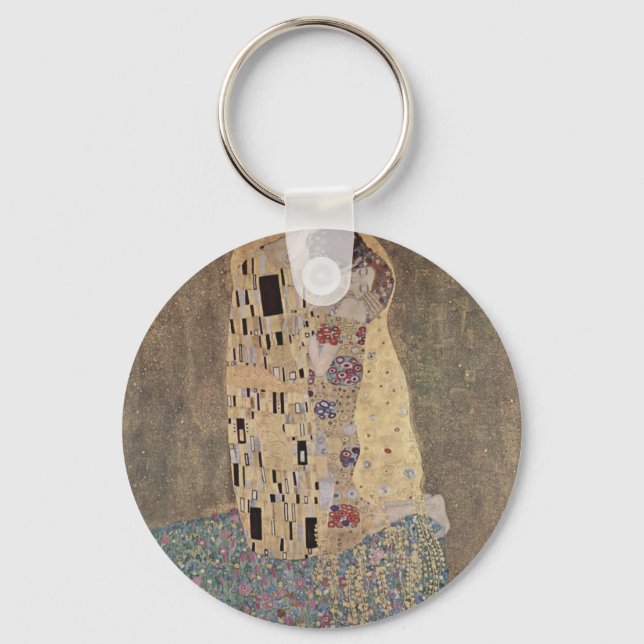 Klimt - The Kiss Key Ring (Front)