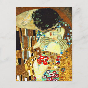 Klimt - The Kiss Postcard