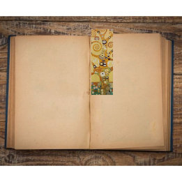 Klimt Tree of Life Bookmark  Mini Business Card