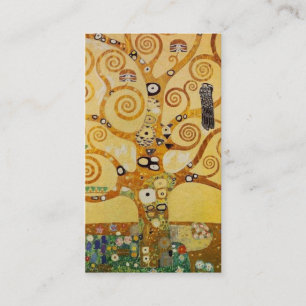 Klimt Tree of Life Business Card
