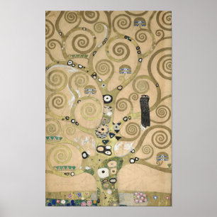 Klimt “Tree of Life” (Lebensbaum) — Stoclet Frieze Poster
