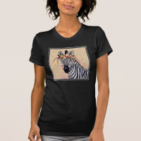 Klimt Zebra | Adorned In Flowers