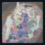 Klimt's 1913 "The Virgin"  Stone Coaster<br><div class="desc">This rich,  stunning painting is probably my favourite from Gustav Klimt. Add these to any room to provide richness,  colour and texture. They make a great gift,  too.</div>