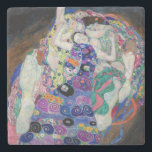 Klimt's 1913 "The Virgin"  Stone Coaster<br><div class="desc">This rich,  stunning painting is probably my favourite from Gustav Klimt. Add these to any room to provide richness,  colour and texture. They make a great gift,  too.</div>