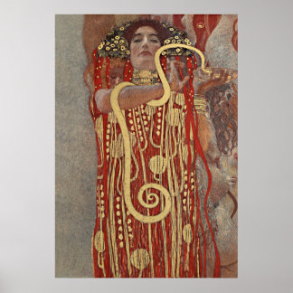 Klimt's Hygieia Poster