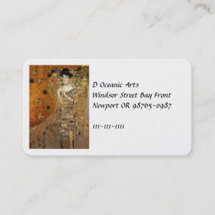 Klimt's Portrait Adele Bloch-Bauer Business Card