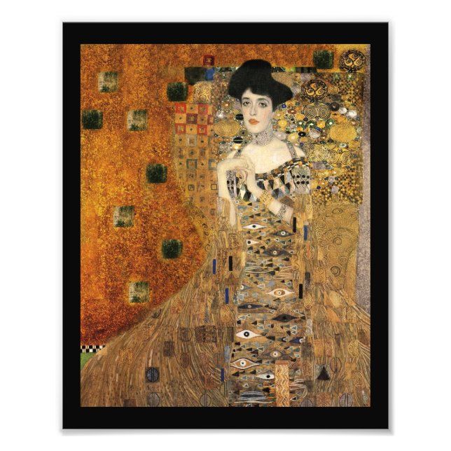 Klimt's Portrait Adele Bloch-Bauer Photo Print (Front)
