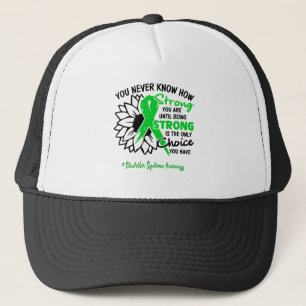 Klinefelter Syndrome Awareness Ribbon Support Gift Trucker Hat