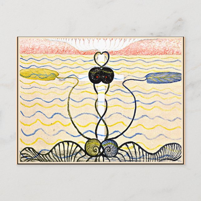 Klint - Evolution, No. 06, Group VI Postcard (Front)