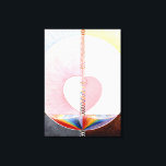 Klint - The Dove, No. 1, 1915 Canvas Print<br><div class="desc">The Dove,  No. 1,  Group 1X/UW,  No. 25,  fine art painting by Swedish artist Hilma af Klint,  1915</div>