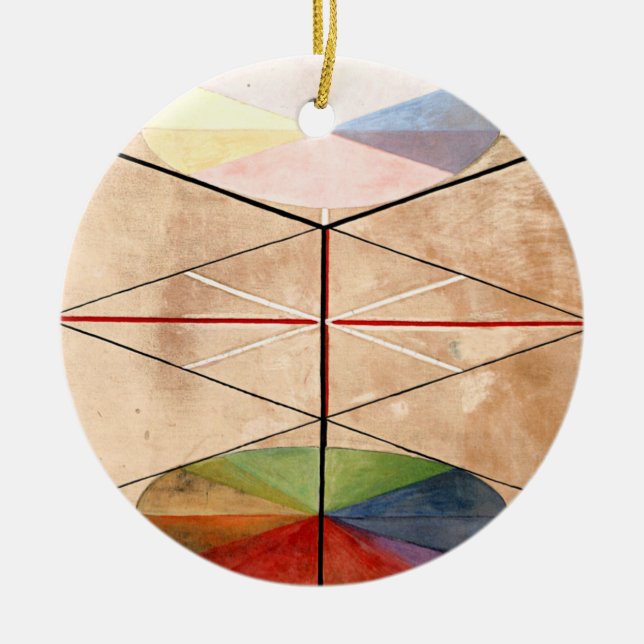 Klint - The Swan, No. 23, Group 1X, SUW Ceramic Tree Decoration (Front)