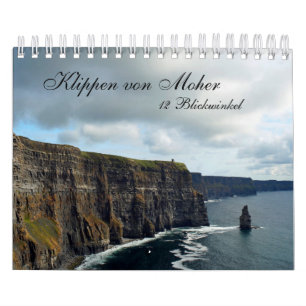 Klippen von Moher 12 Blickwinkel Kalender Calendar