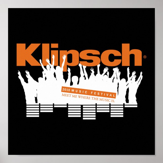 Klipsch Music Festival 2010 Mini Poster (Front)