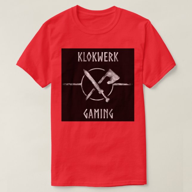Klokwerk Gaming Classic TShirt (Design Front)
