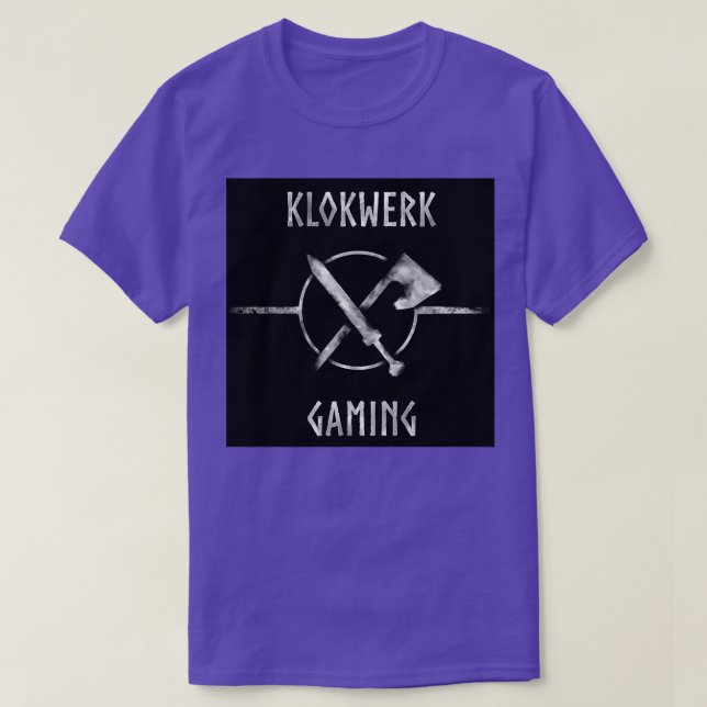 Klokwerk Gaming T-Shirt (Design Front)