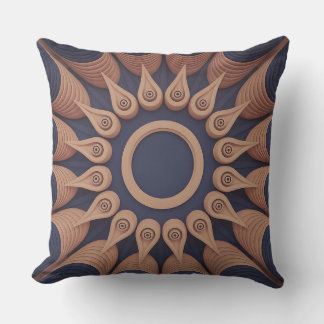 Klungkung Gate Spiral 3D Batik Motif Cushion