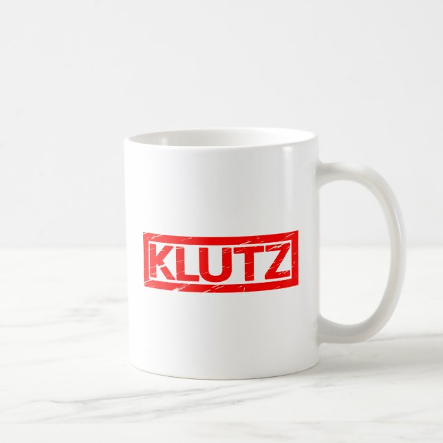 Klutz Stamp Coffee Mug (Right)