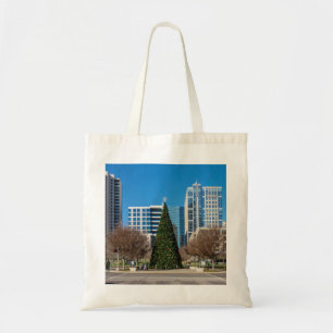 Klyde Warren Dallas Christmas Tote Bag