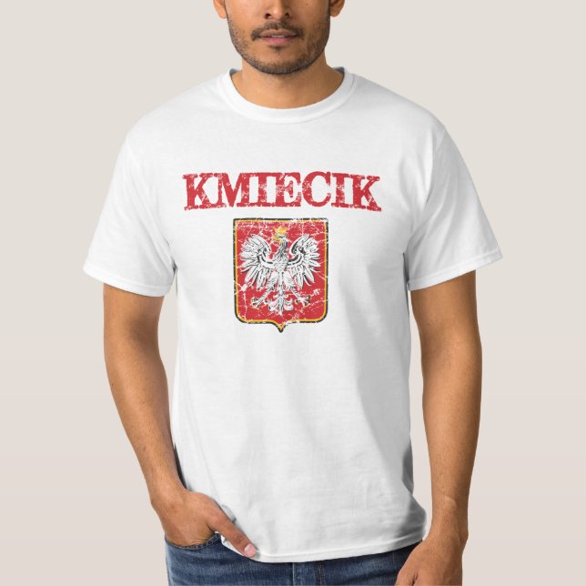 Kmiecik Surname T-Shirt (Front)